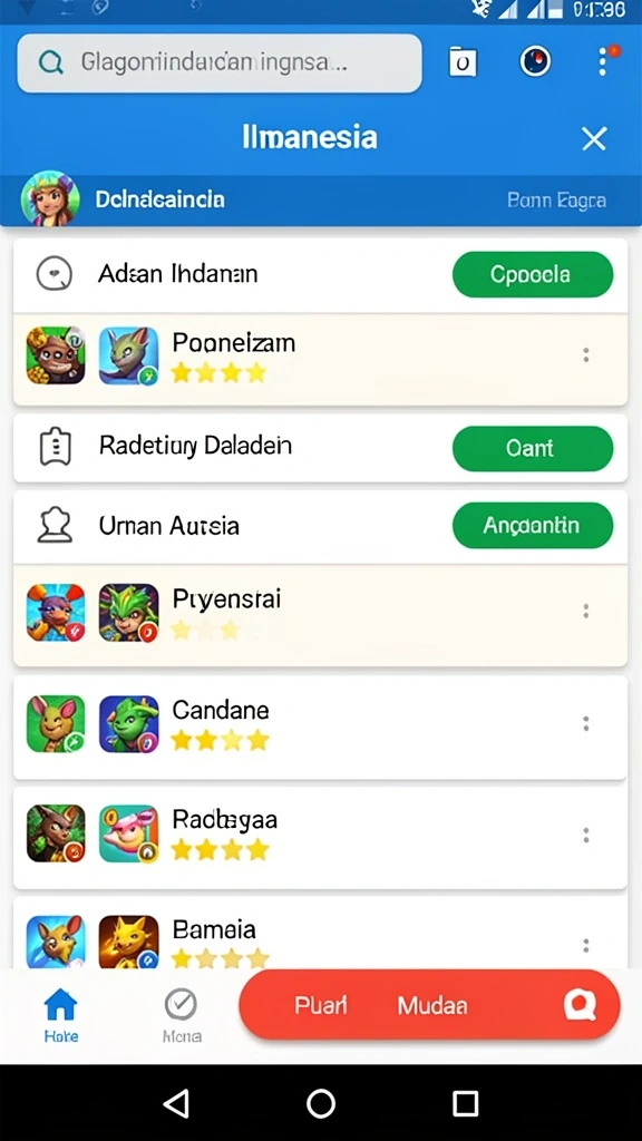 Tampilan awal yang memukau dan menarik perhatian.