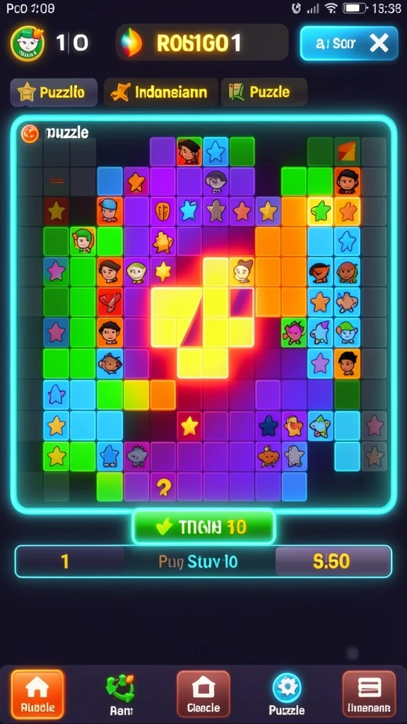 Screenshot menggambarkan momen seru dalam mode multiplayer AJR88.