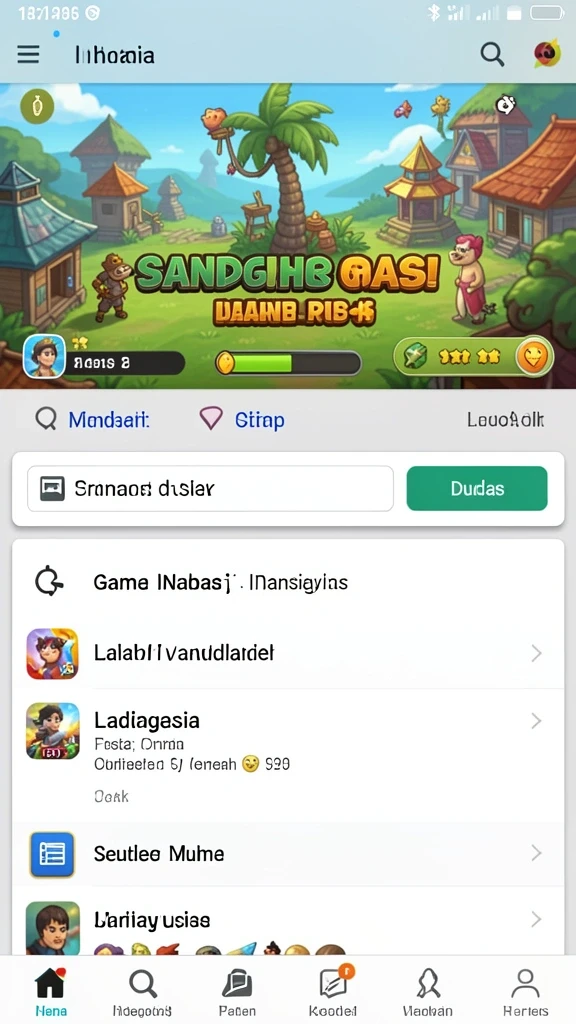 Pengalaman bermain yang seru dengan grafis berkualitas tinggi.