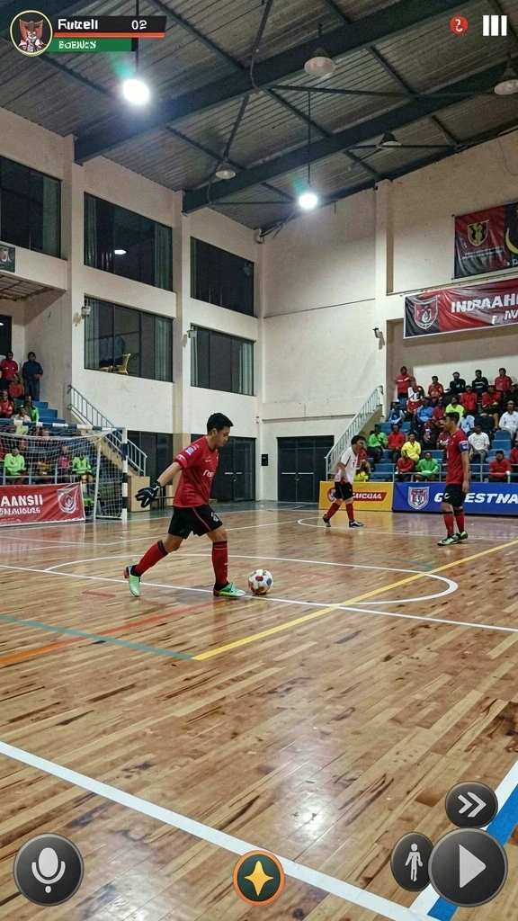 Tampilan antarmuka pengguna yang menawan.