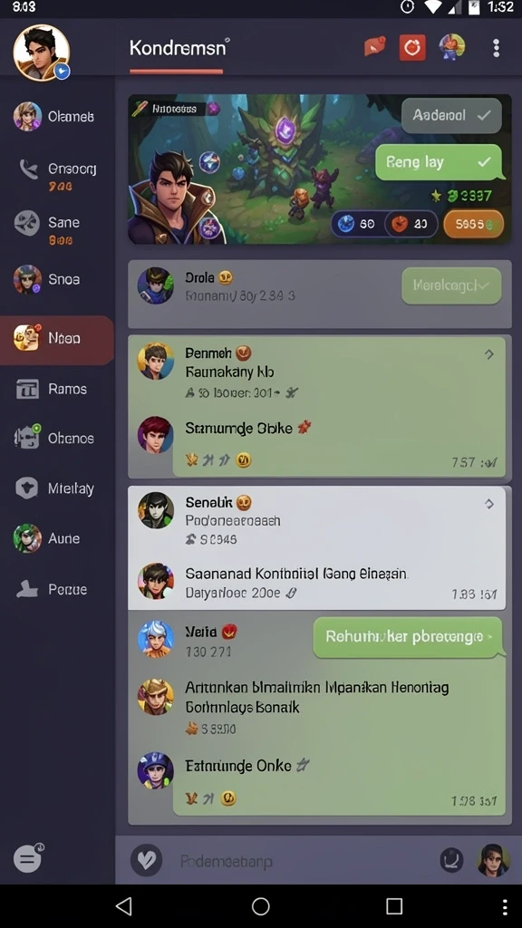 Pengalaman multiplayer yang seru dan interaktif.