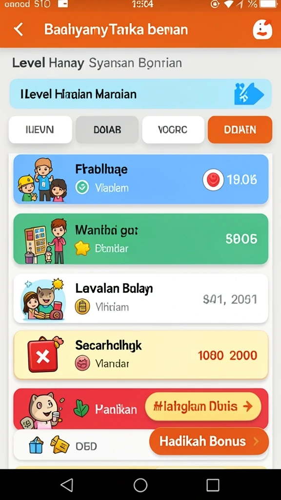 Tantangan baru yang menambah keseruan bermain.