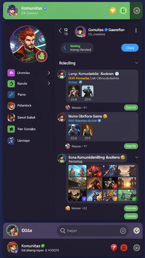 Screenshot menampilkan karakter utama dalam misi yang menarik.