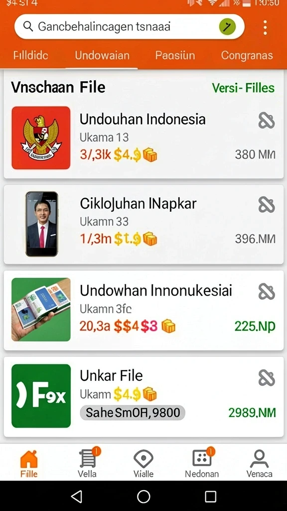 Tangkapan layar dengan berbagai hadiah yang bisa didapatkan.