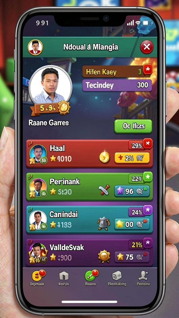 Karakter unik yang bisa dipilih.