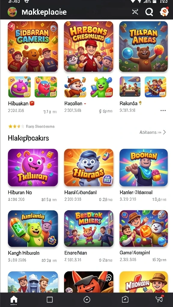 Hadiah menarik setiap kali mencapai level tertentu.
