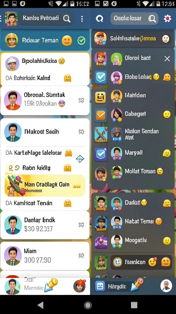 Karakter unik yang membuat setiap permainan terasa berbeda.