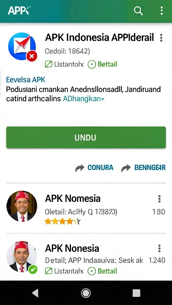 Tampilan menu utama yang user-friendly.