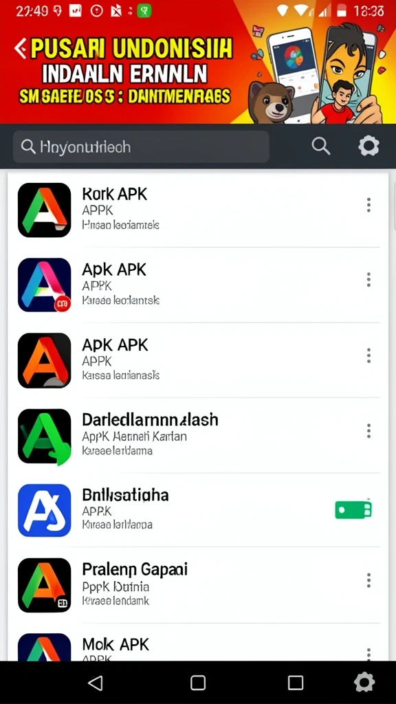 Karakter dengan desain unik dan menarik.