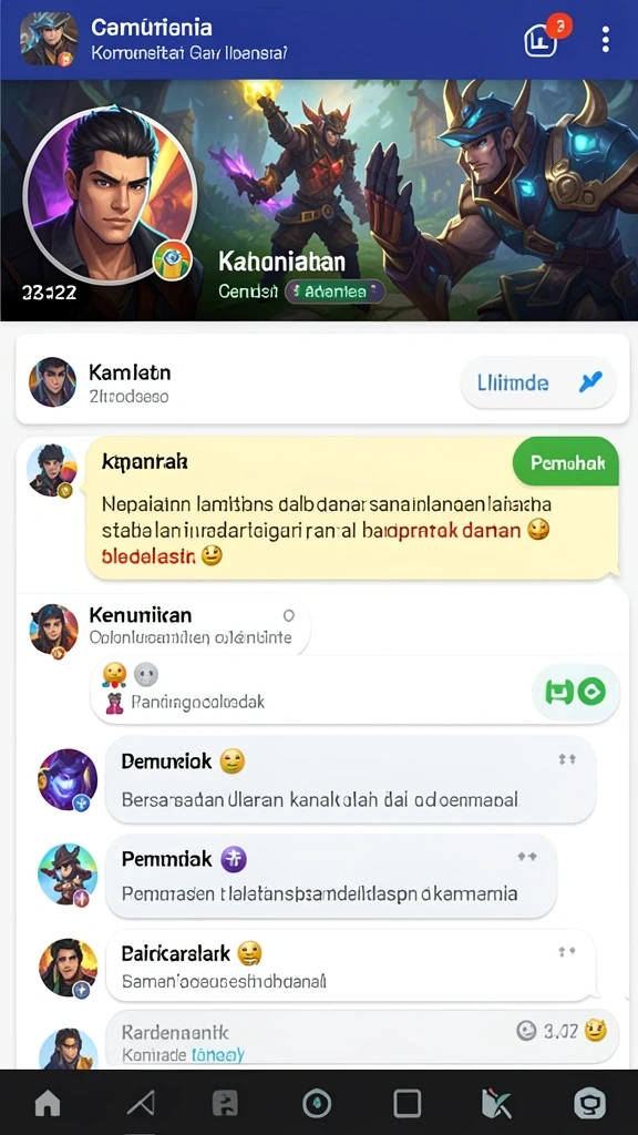 Ilustrasi level yang menantang dan penuh warna.