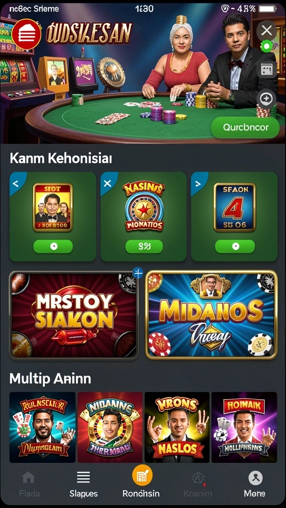 Screen capture fitur permainan slot yang seru.