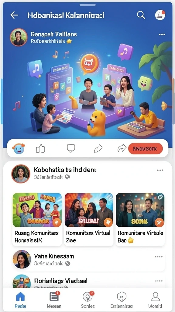 Tampilan antarmuka yang menarik dan mudah digunakan.