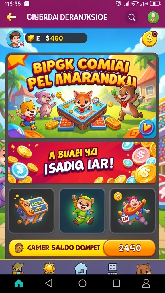 Fitur komunitas yang mendukung interaksi antar pemain.