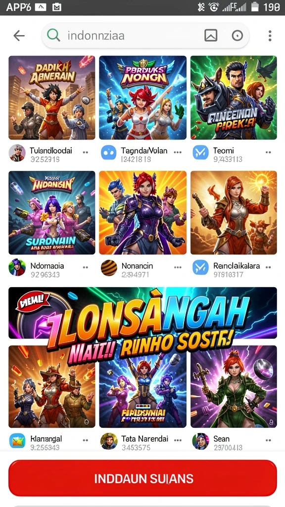 Beragam tema slot yang tersedia untuk dipilih.