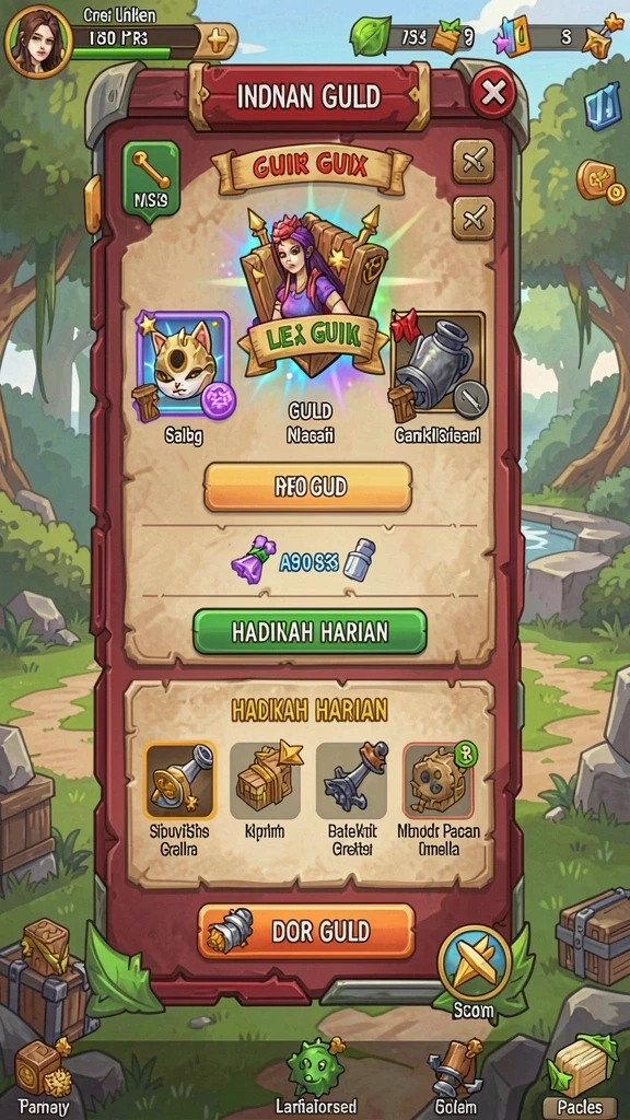 Pengalaman bermain yang seru dan menghibur.