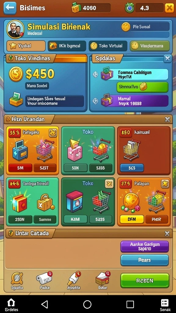 Screenshot menggambarkan event turnamen yang menarik.