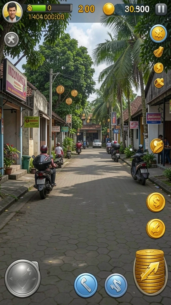 Mode multiplayer yang seru dan kompetitif.