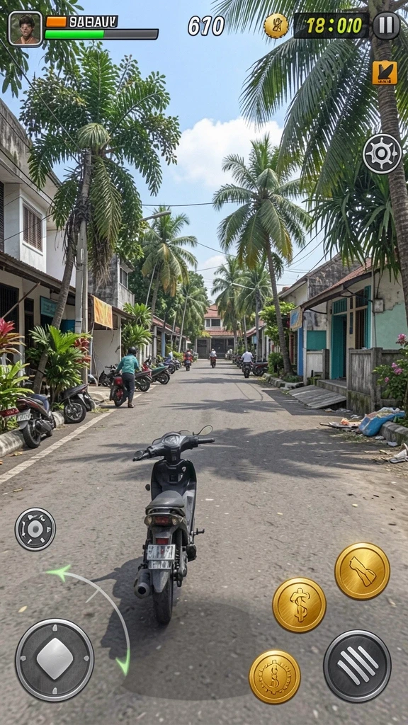 Karakter yang dapat dikustomisasi sesuai preferensi.