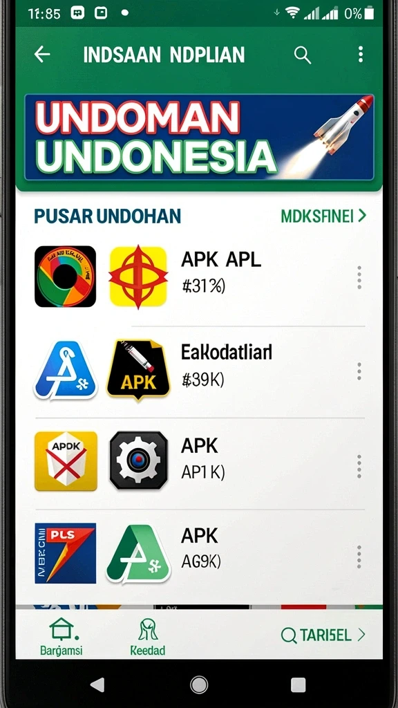 Tampilan antarmuka yang menarik dan mudah digunakan.
