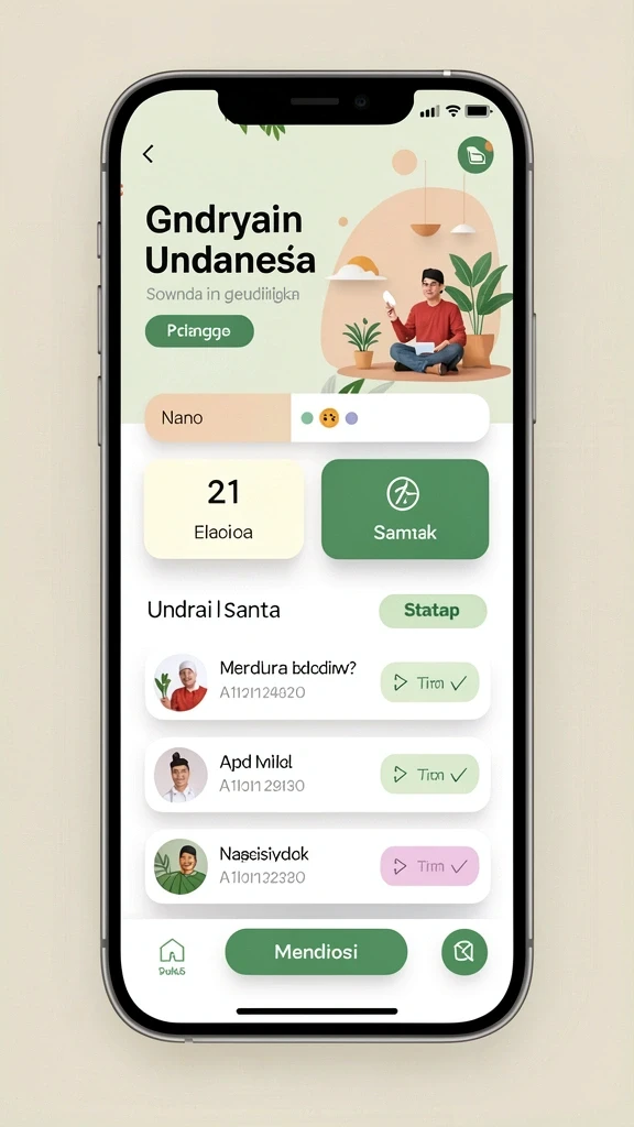 Antarmuka pengguna yang mudah dipahami.