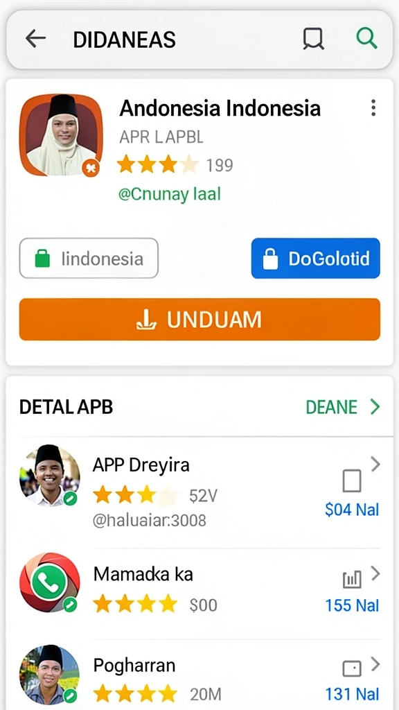 Tampilan antarmuka yang modern dan mudah digunakan.