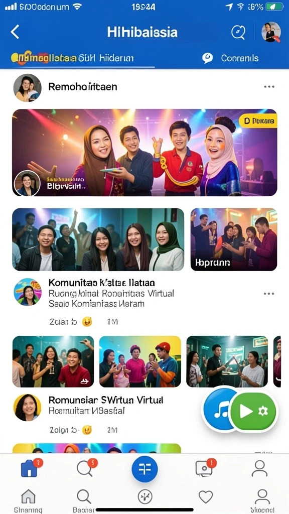 Komunitas pemain aktif yang saling berbagi tips dan strategi.
