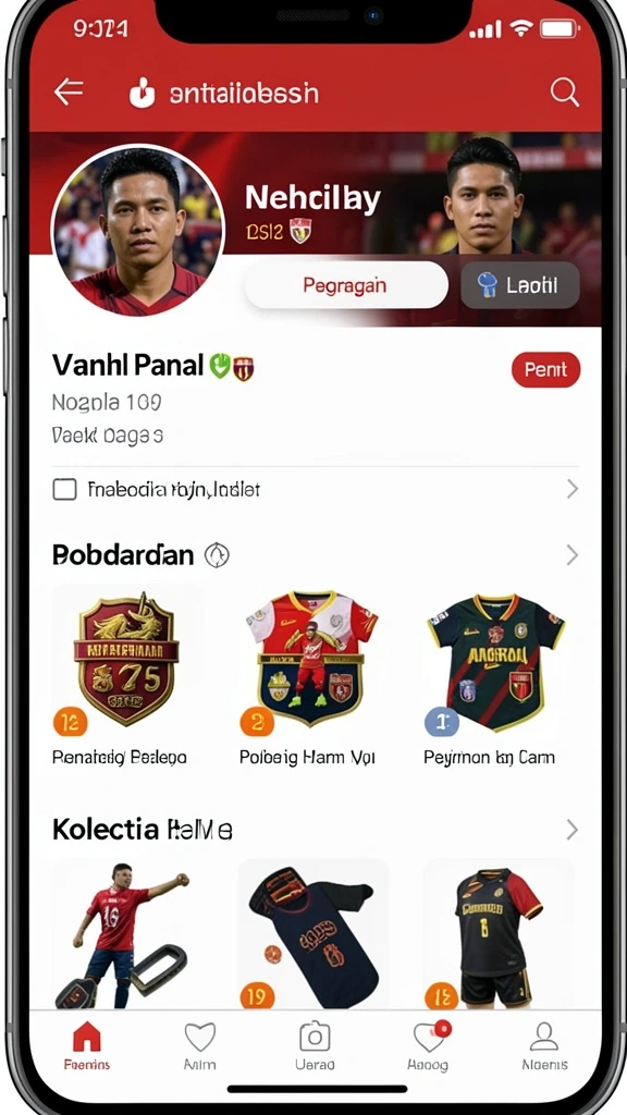 Tampilan antarmuka yang modern dan menarik.