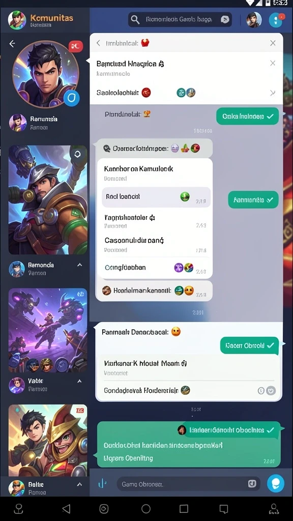 Komunitas aktif yang selalu siap membantu.
