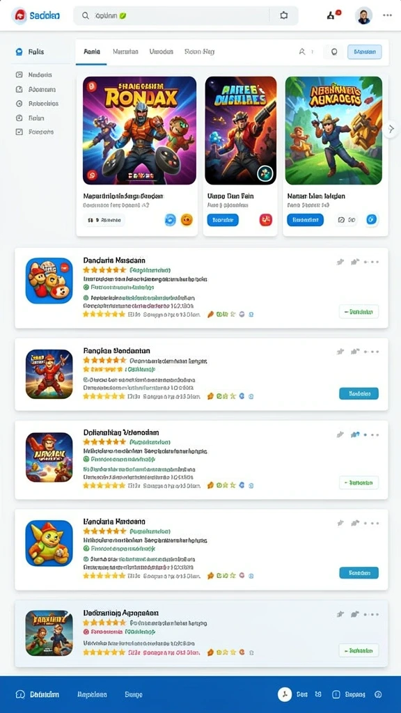 Pilih karakter unik untuk meningkatkan pengalaman bermain.