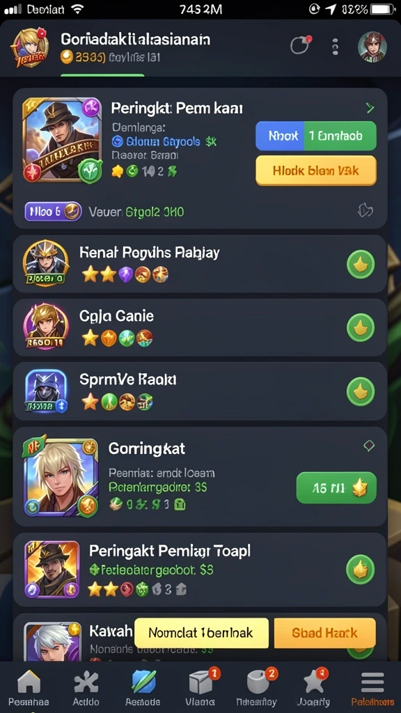 Screenshot menunjukkan mode multiplayer yang seru dan interaktif.