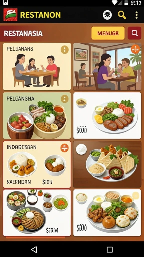 Karakter heroik dengan desain yang unik dan menarik.