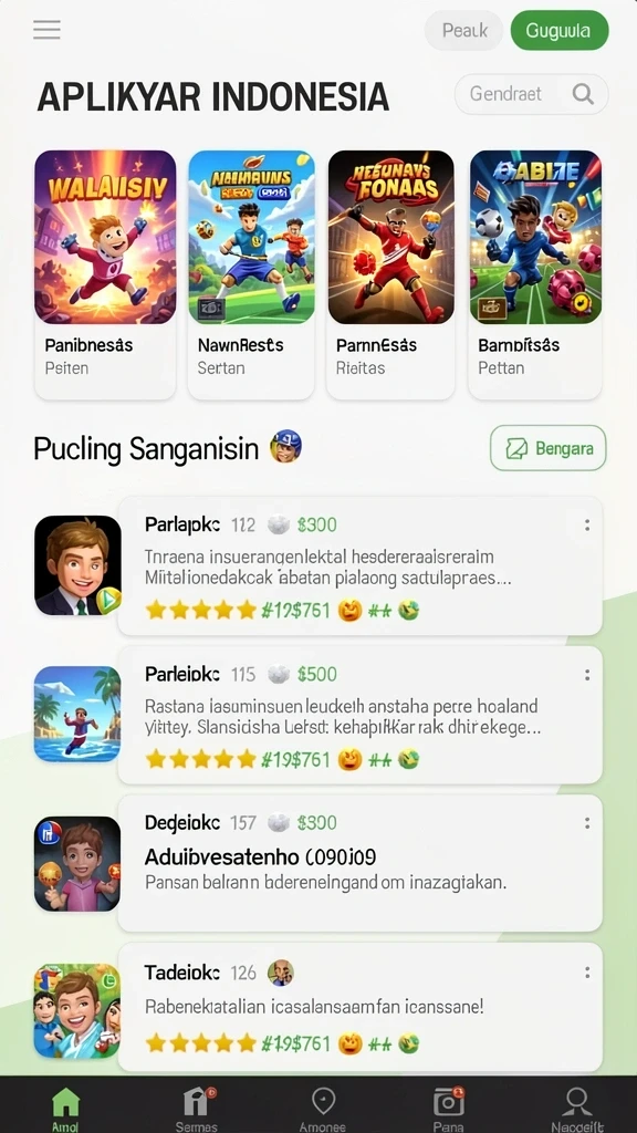 Tampilan antarmuka yang menarik dan mudah dinavigasi.